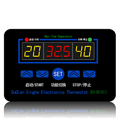 Цифровой регулятор температуры XH-W1411 LED (Набор DIY)